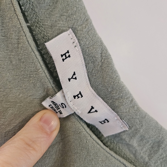 Green Babydoll Dress - Picture 2 of 4